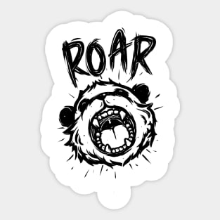 Angry Panda Sticker